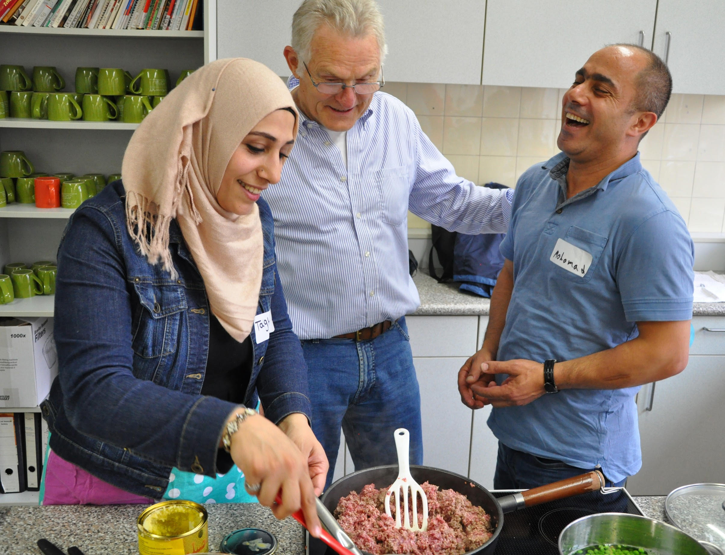 Kochen in der alten Schule