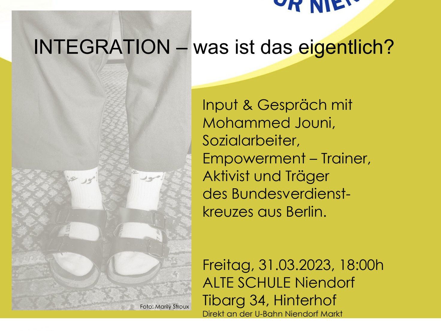 Gespräch – Integration, was ist das eigentlich. 31. 3. 18:00
