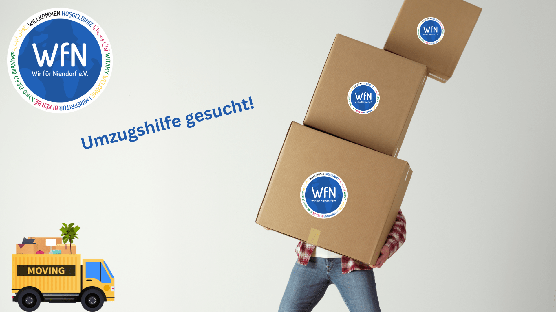Umzugshilfe gesucht! – Wir für Niendorf startet seine erste Crowdfundingkampagne (Spendenkampagne)!