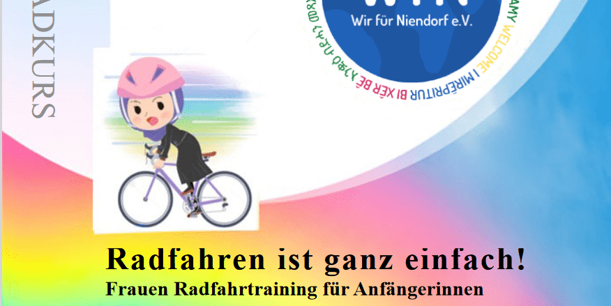 Frauen Radfahrtraining für Anfängerinnen im August