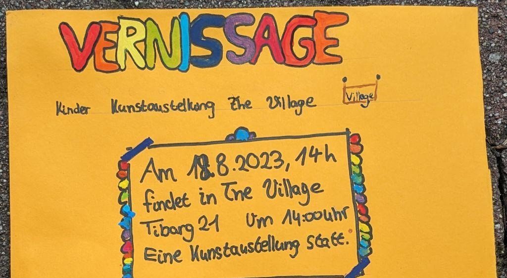 Kindervernissage am Freitag – die Alte Schule beim talentCAMPus