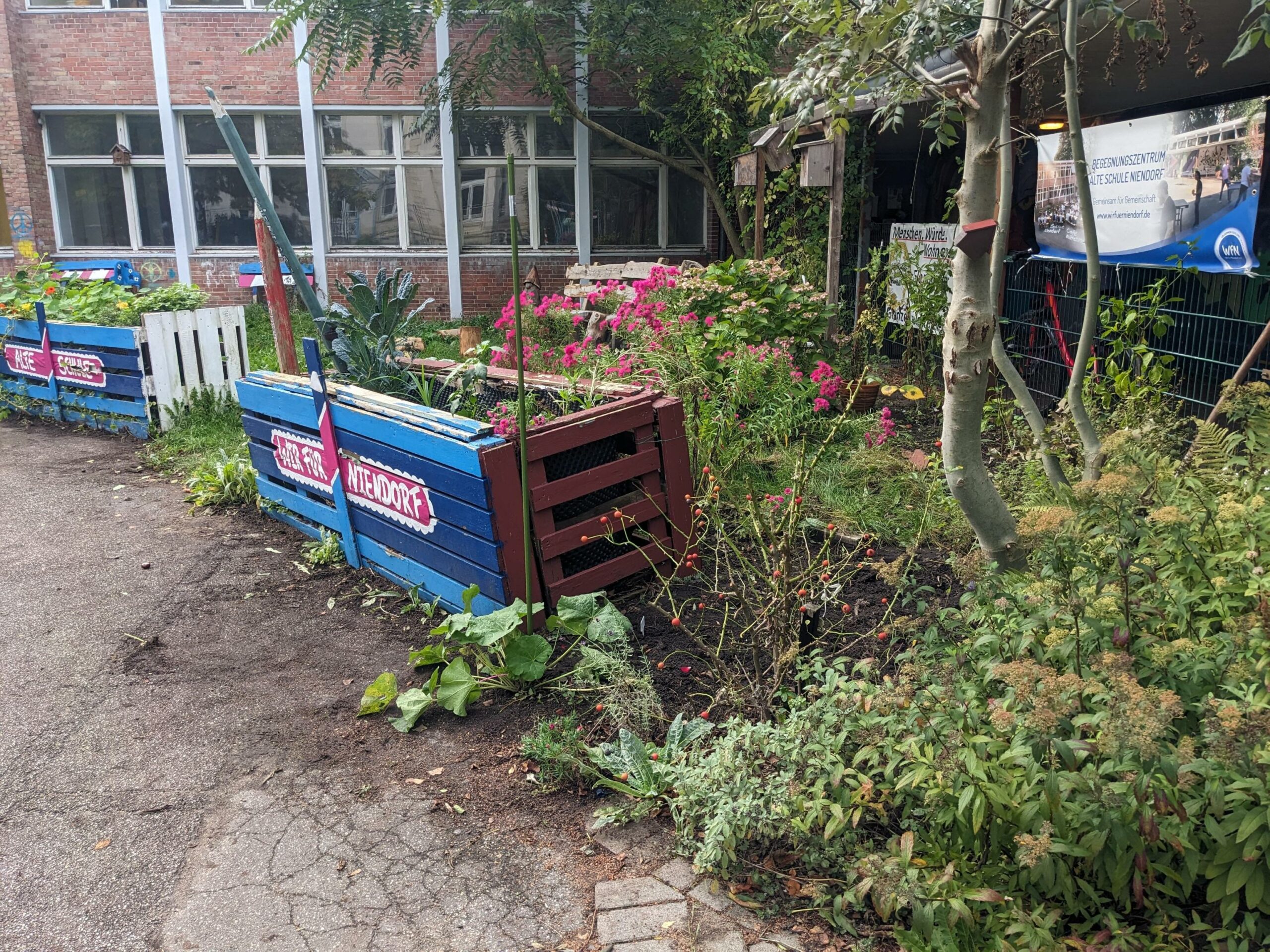 Gartentag im Herbst