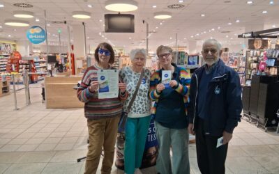 WfN beim Budni Pat*innentag