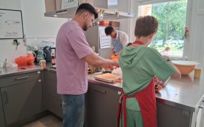 Kochen mit Schüler:innen des Gymnasium Bondenwald