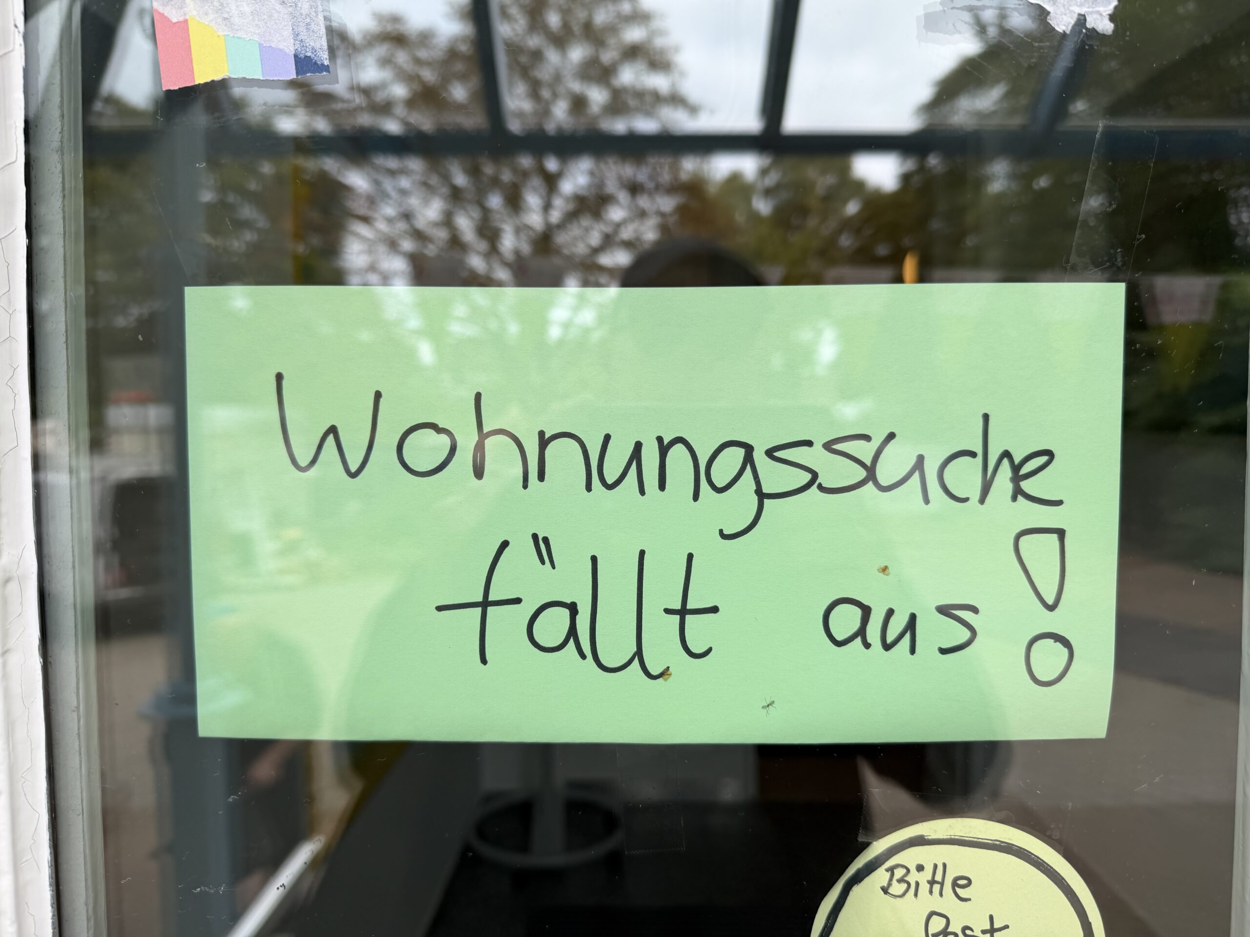 Wohnungssuche fällt aus!