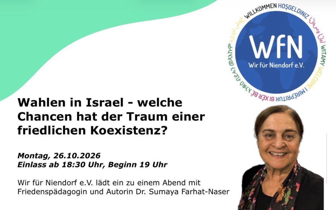 Wahlen in Israel – welche Chancen hat der Traum einer friedlichen Koexistenz?